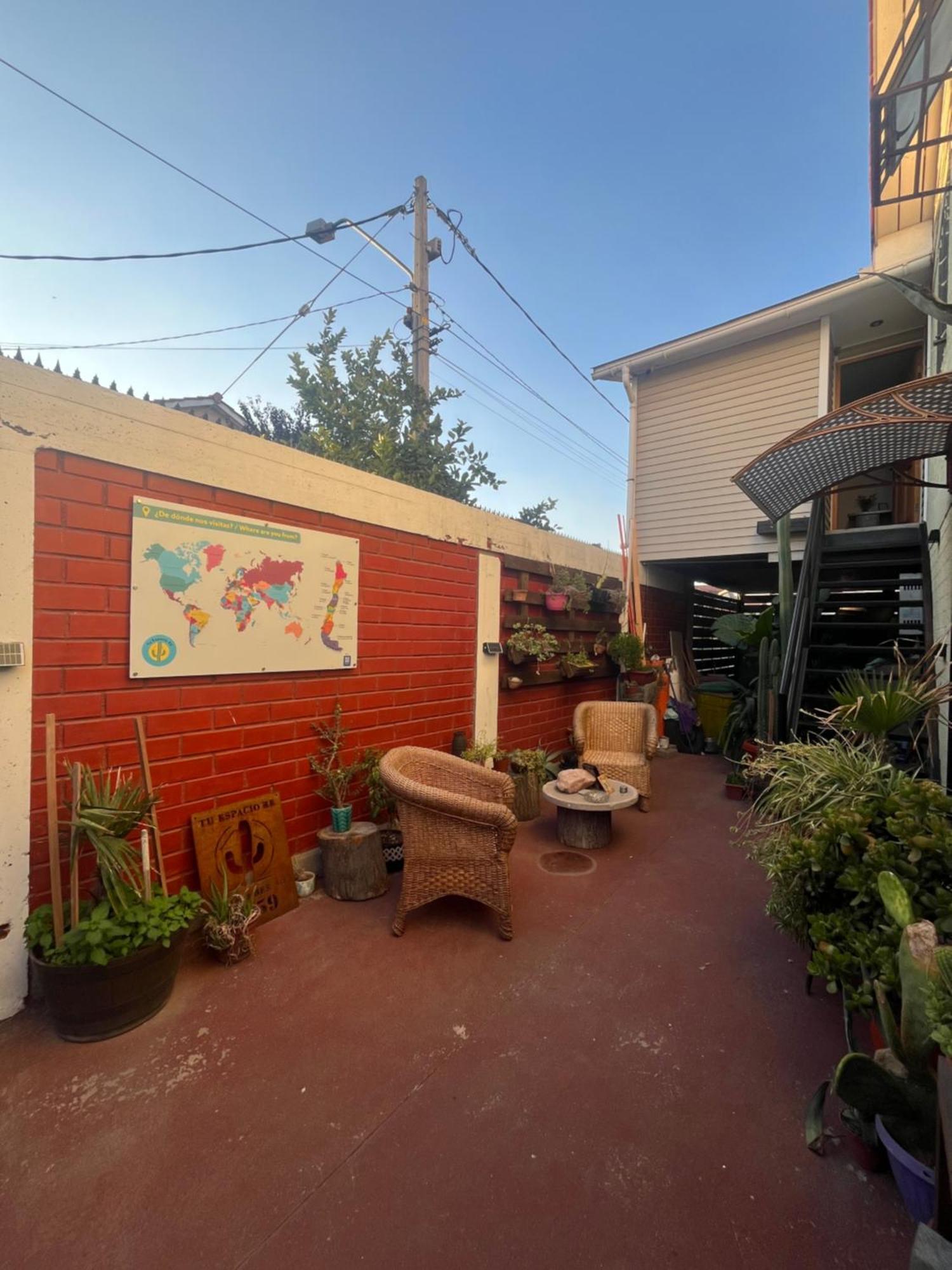 סנטיאגו Hostel Tu Espacio Re - Casa Cerca Del Aeropuerto מראה חיצוני תמונה